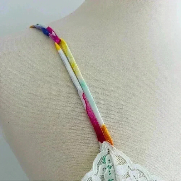 Rare Vintage 1990s Victoria Secret Gold Label Slip Dress Gown Sz M - Picture 9 of 10